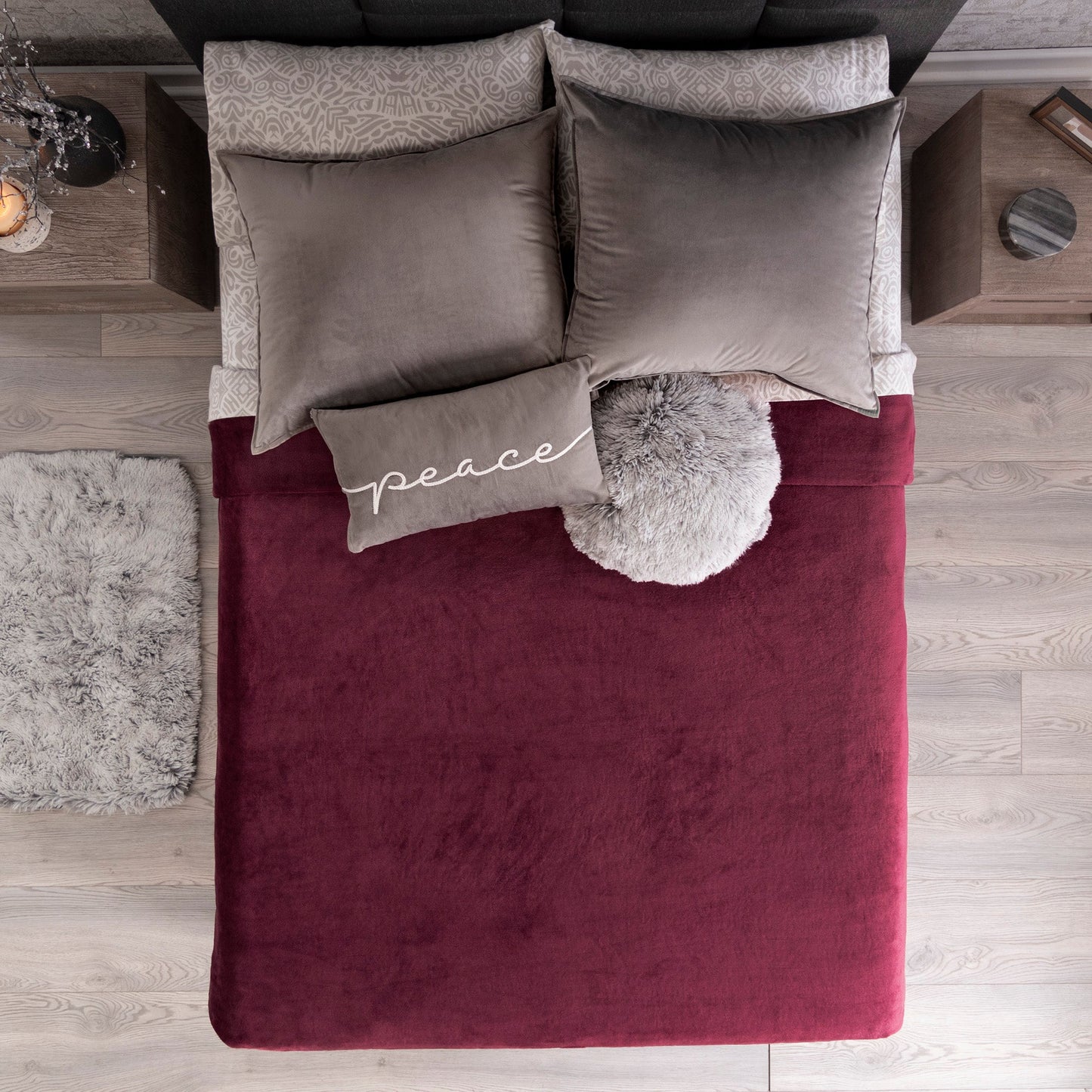 COBERTOR LIGERO MAT/IND TINTO