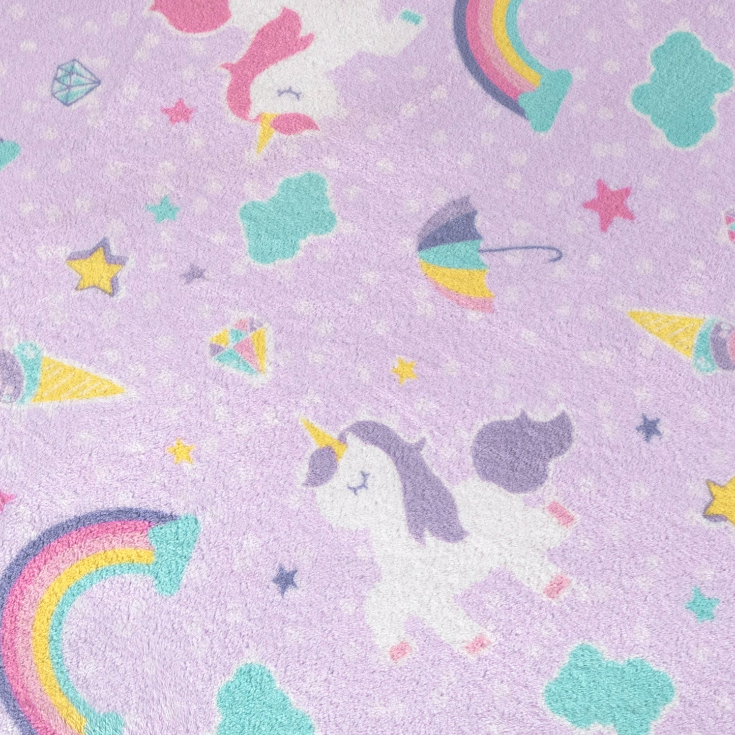 COBERTOR LIGERO FRAZADA SWEET UNICORN