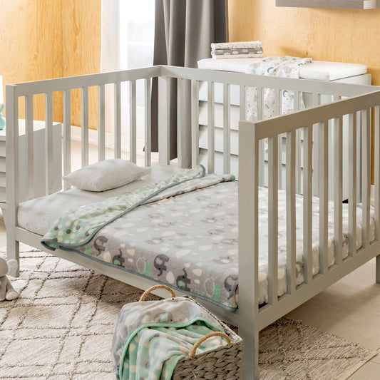 COBERTOR BABY NÓRDICO CARRIOLA ELEFANTITOS