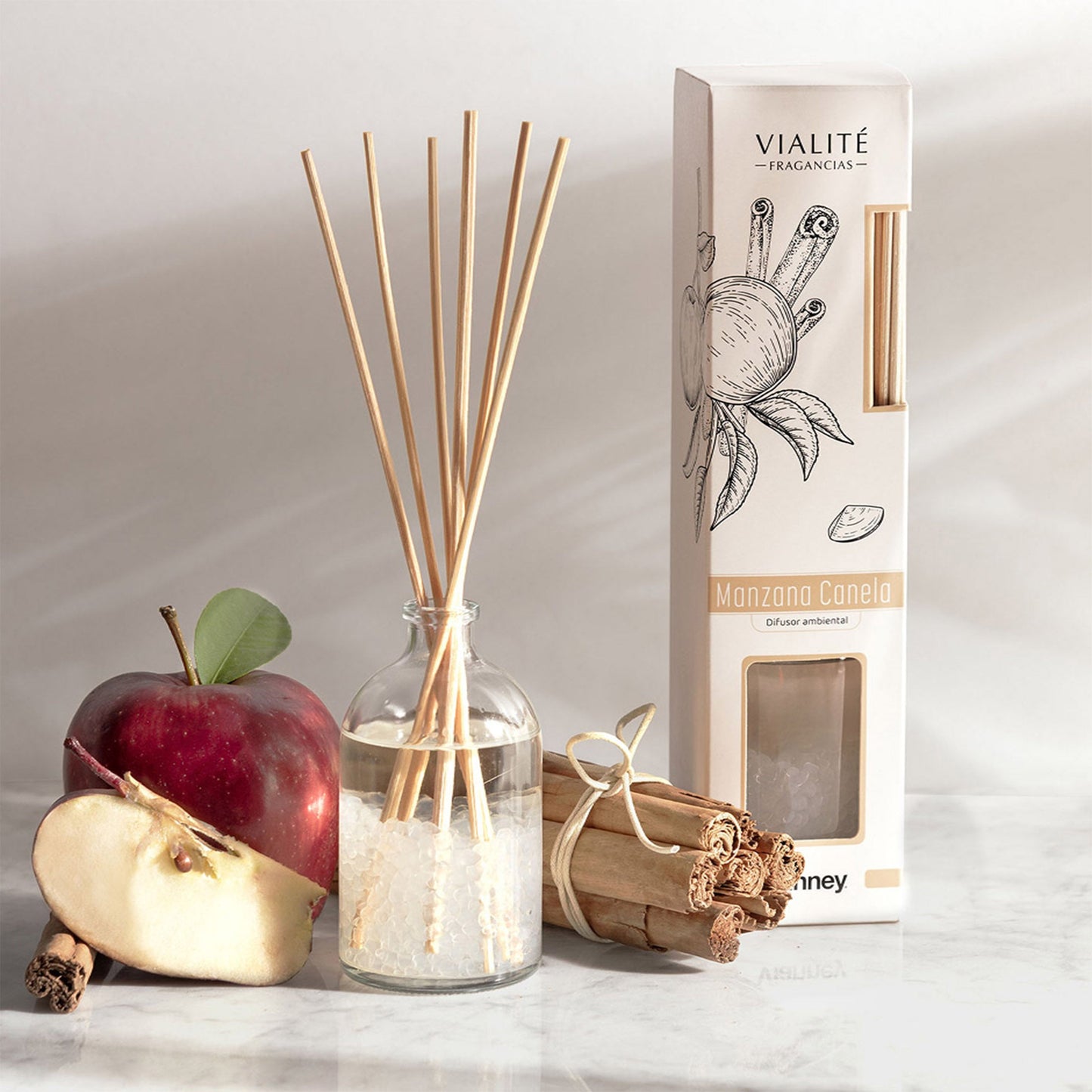 DIFUSOR 60 ML MANZANA-CANELA