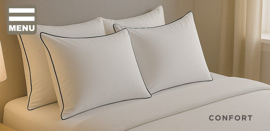 SET 2 ALMOHADA KS BLANCA BIES NEGRO