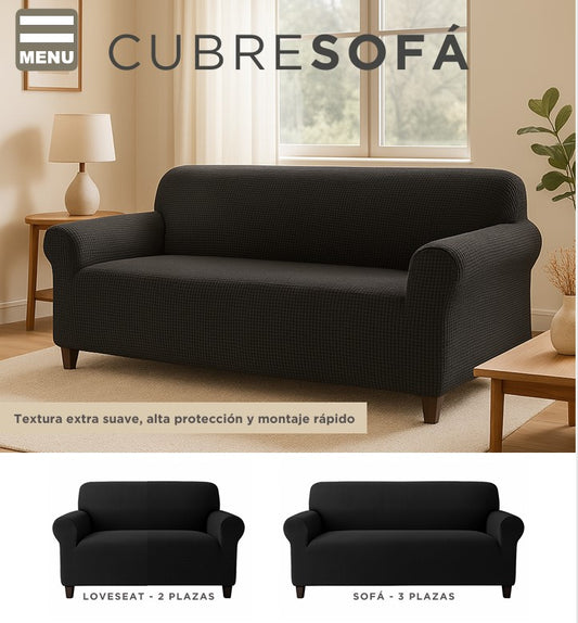 FUNDA PARA SILLÓN GRIS 2 SEAT