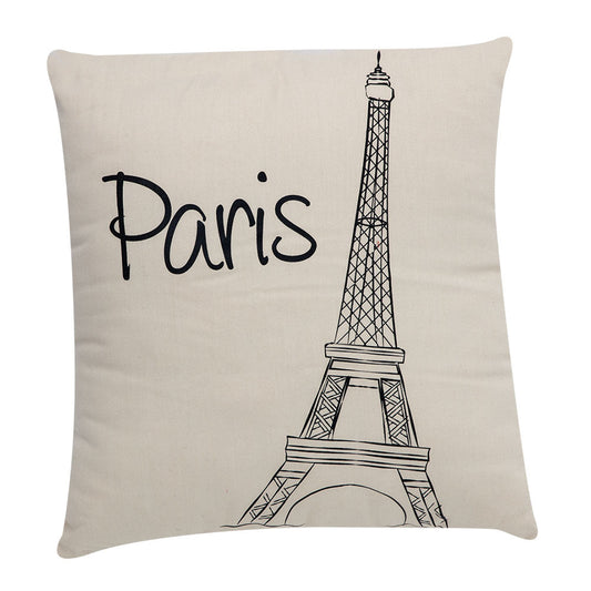 Cojín decorativo estampado Paris