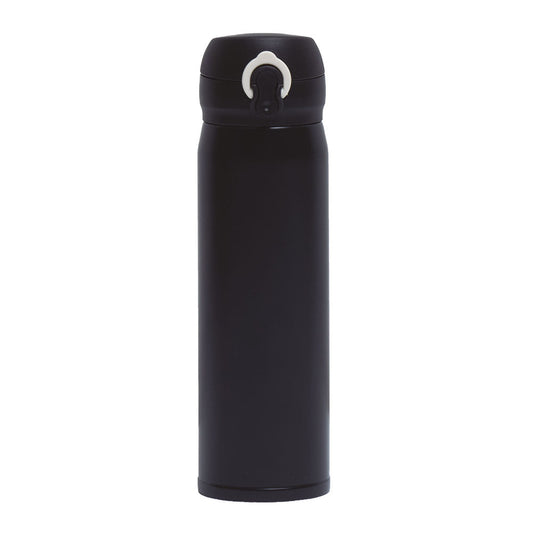 Termo acero inox Negro