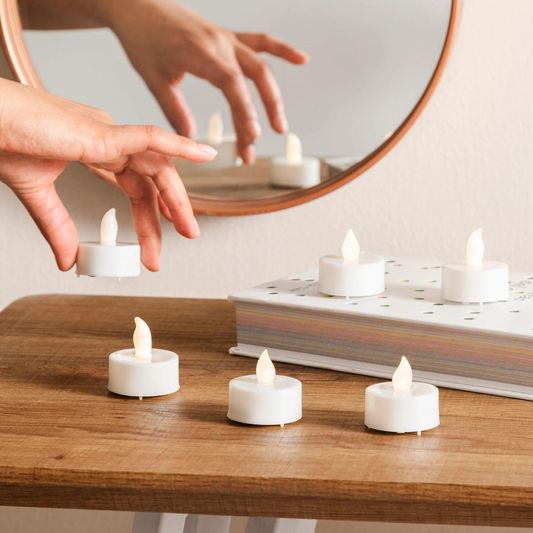 SERIE DE LUCES JGO DE VELAS LED