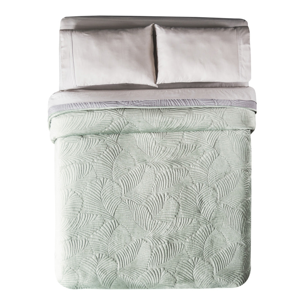 EDREDÓN VOGA QS/MAT XL VERDE