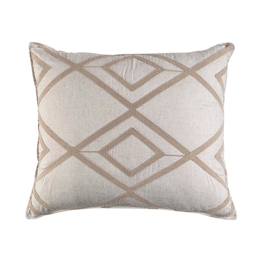 FUNDA DE ALMOHADA EUROPEA VOGA PERLA