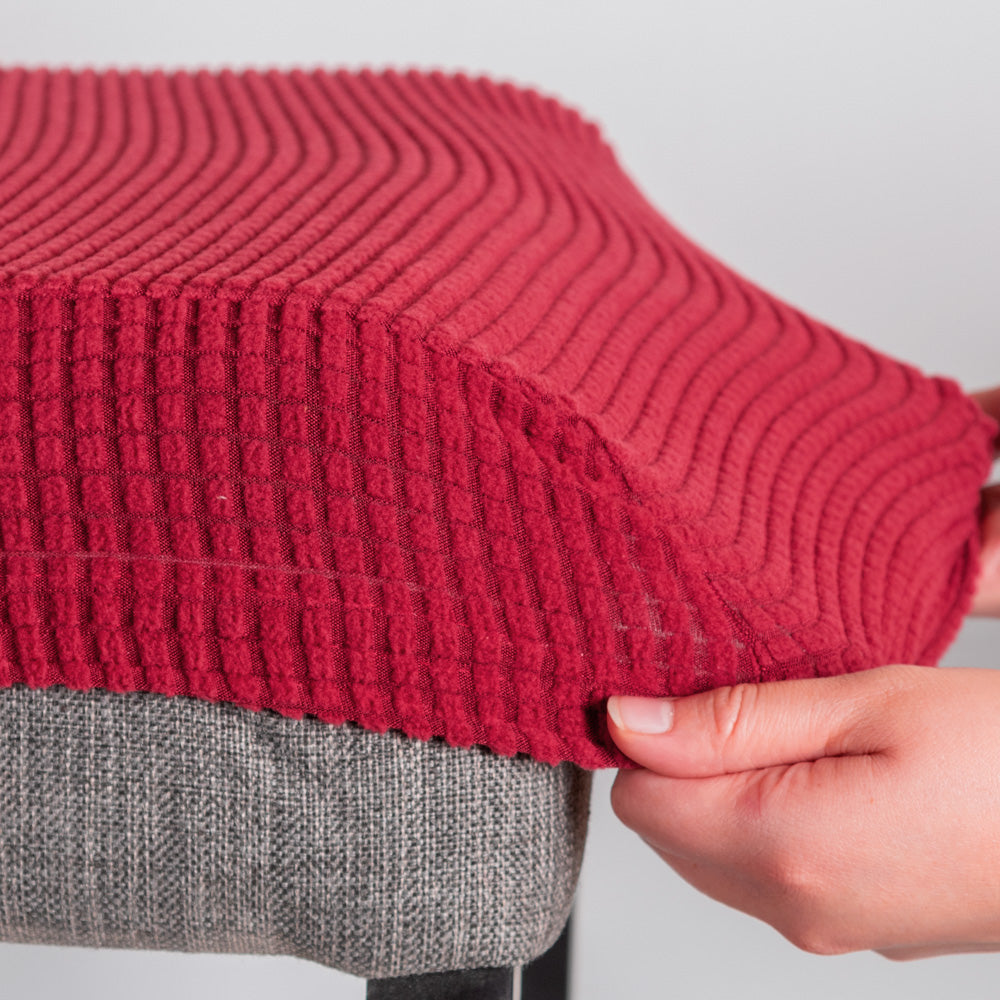 FUNDA DE SILLA NIZA TINTO