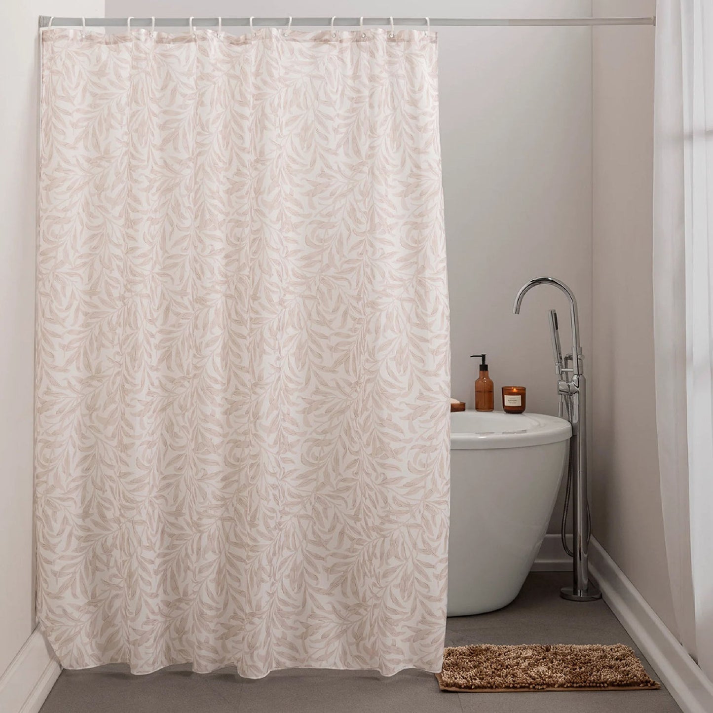 CORTINA DE BAÑO HOJARASCA