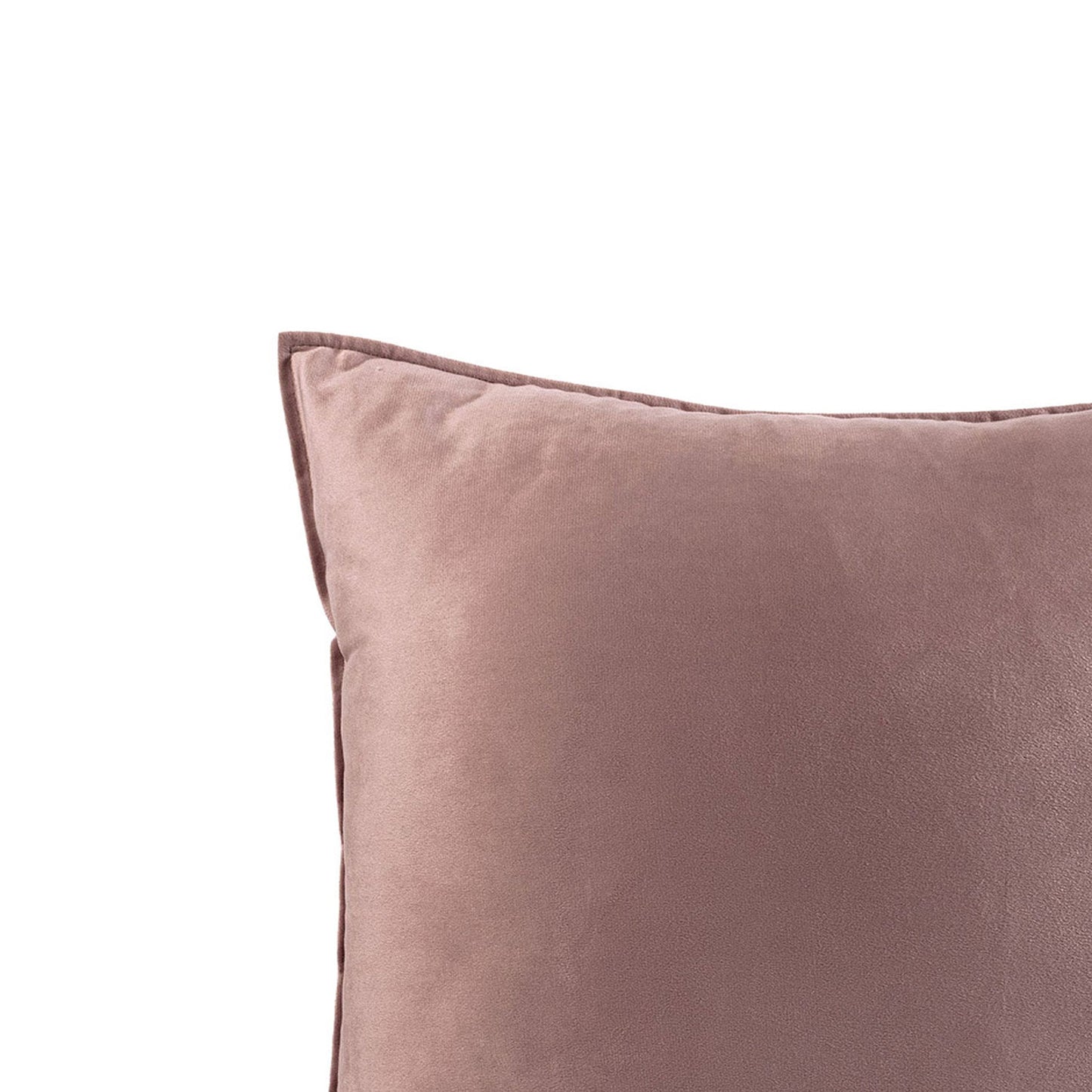 FUNDA DE ALMOHADA EUROPEA VELVET LILA