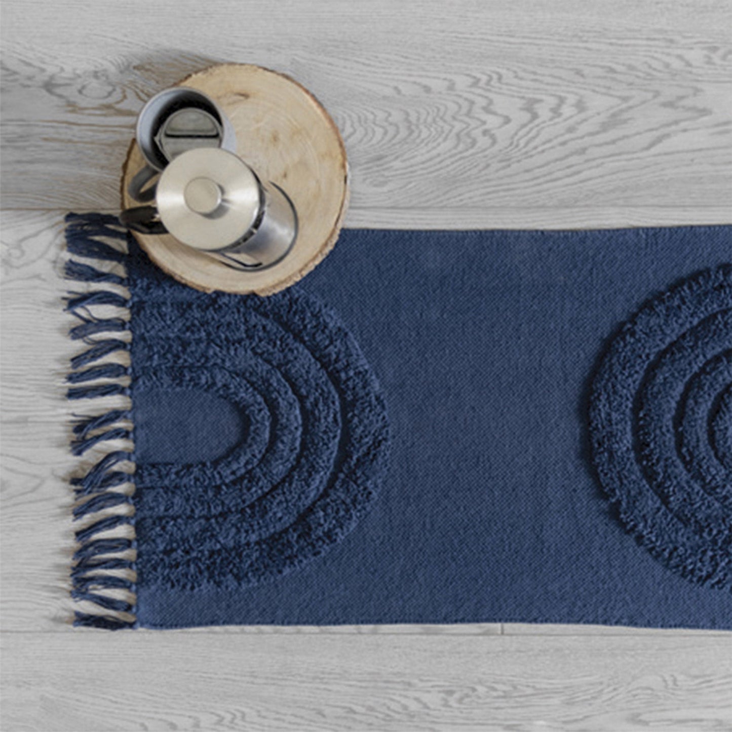 TAPETE DECORATIVO MUMBAI AZUL