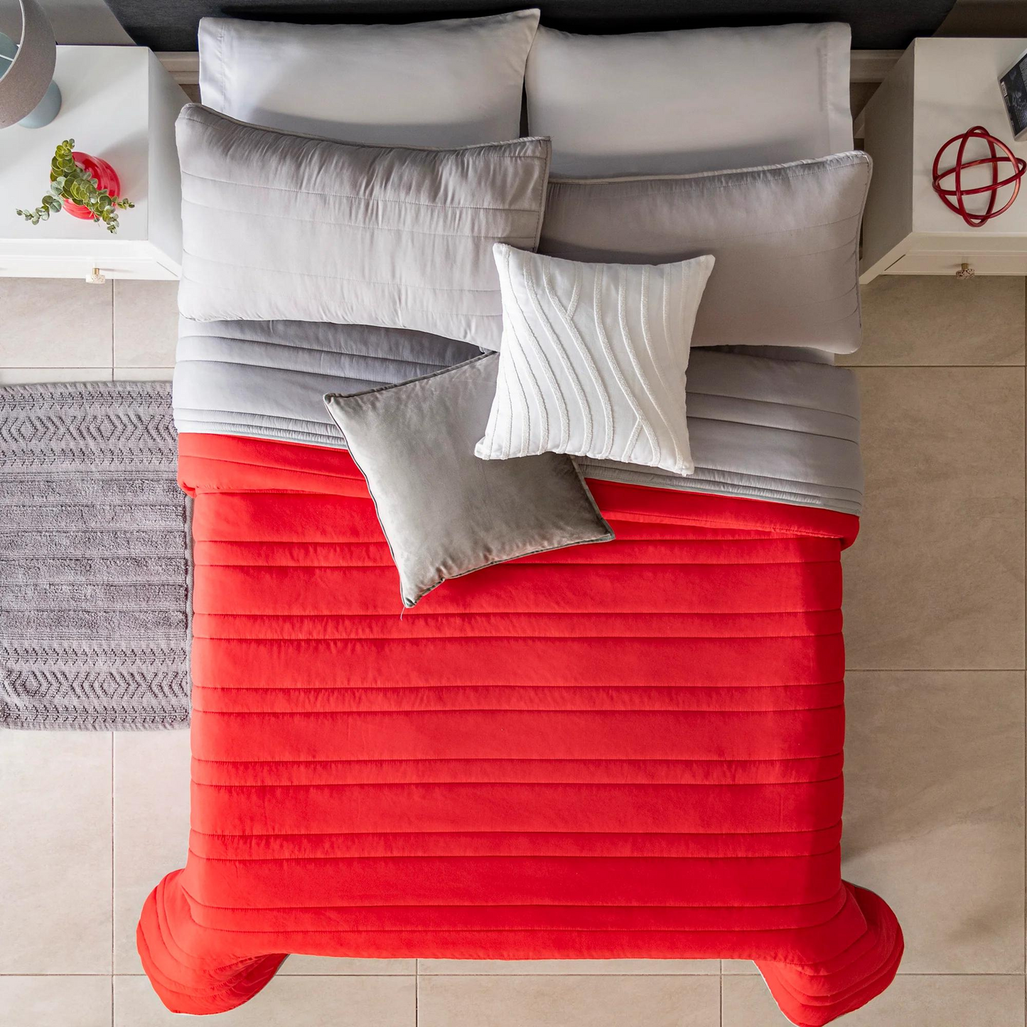 EDREDÓN BASIC KS ROJO