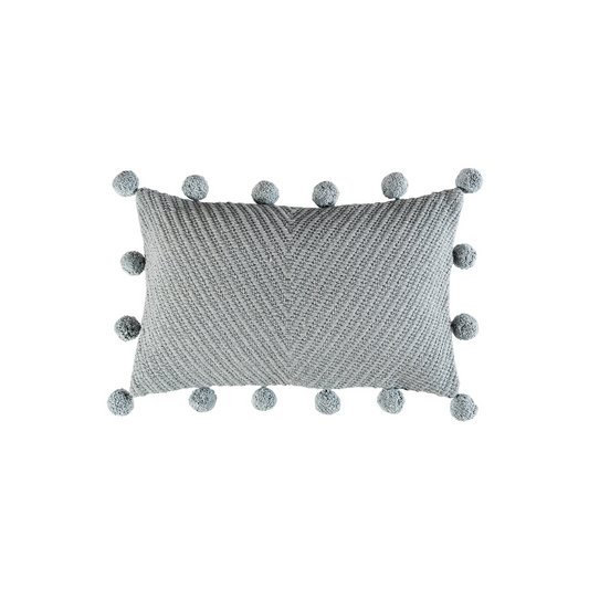 FUNDA DE COJÍN RECT MUMBAI GRIS