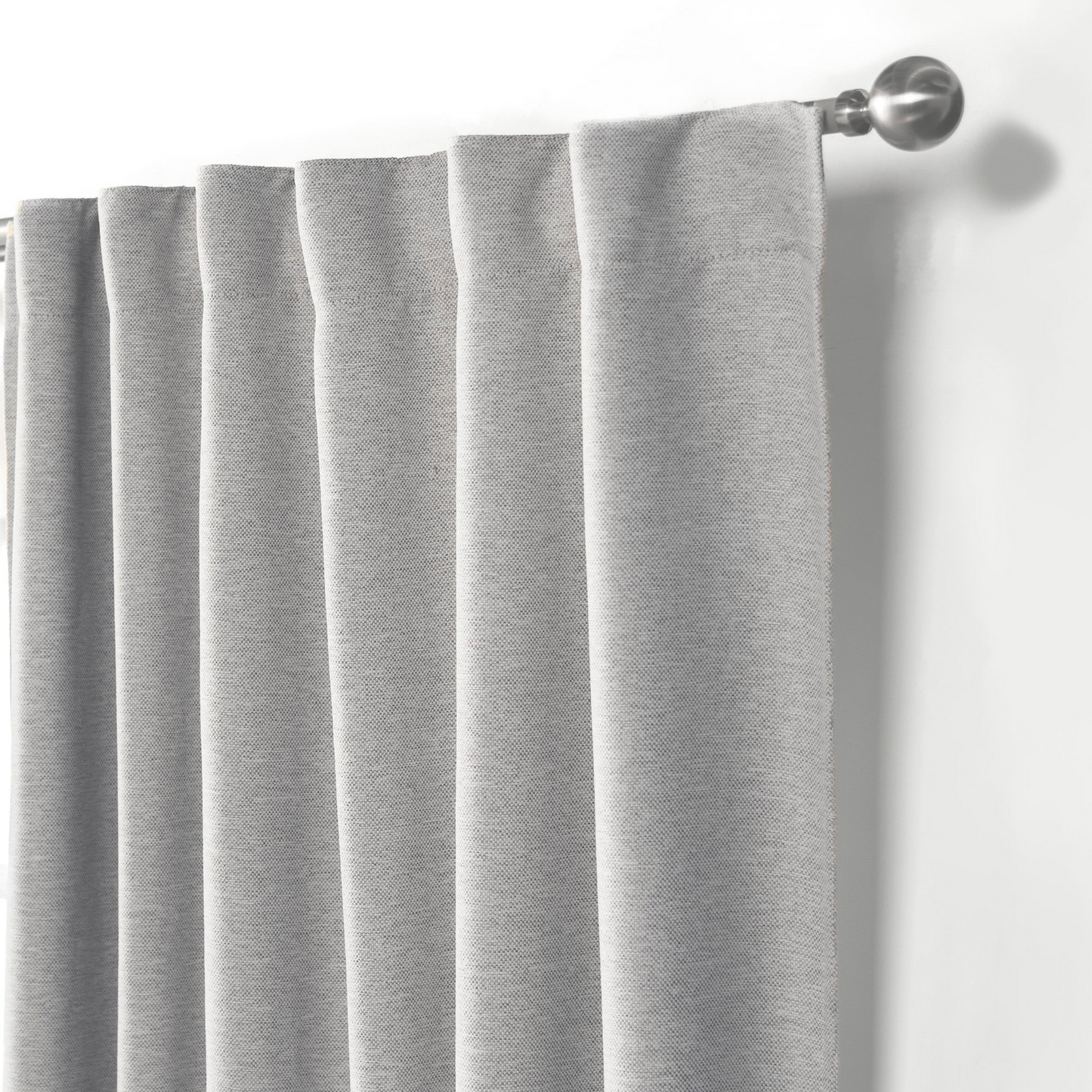 CORTINAS RAVENNA LARGA GRIS GLACIAR