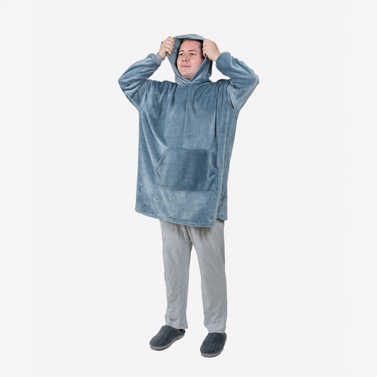 WINTER HOODIE UNI INFANTIL AZUL