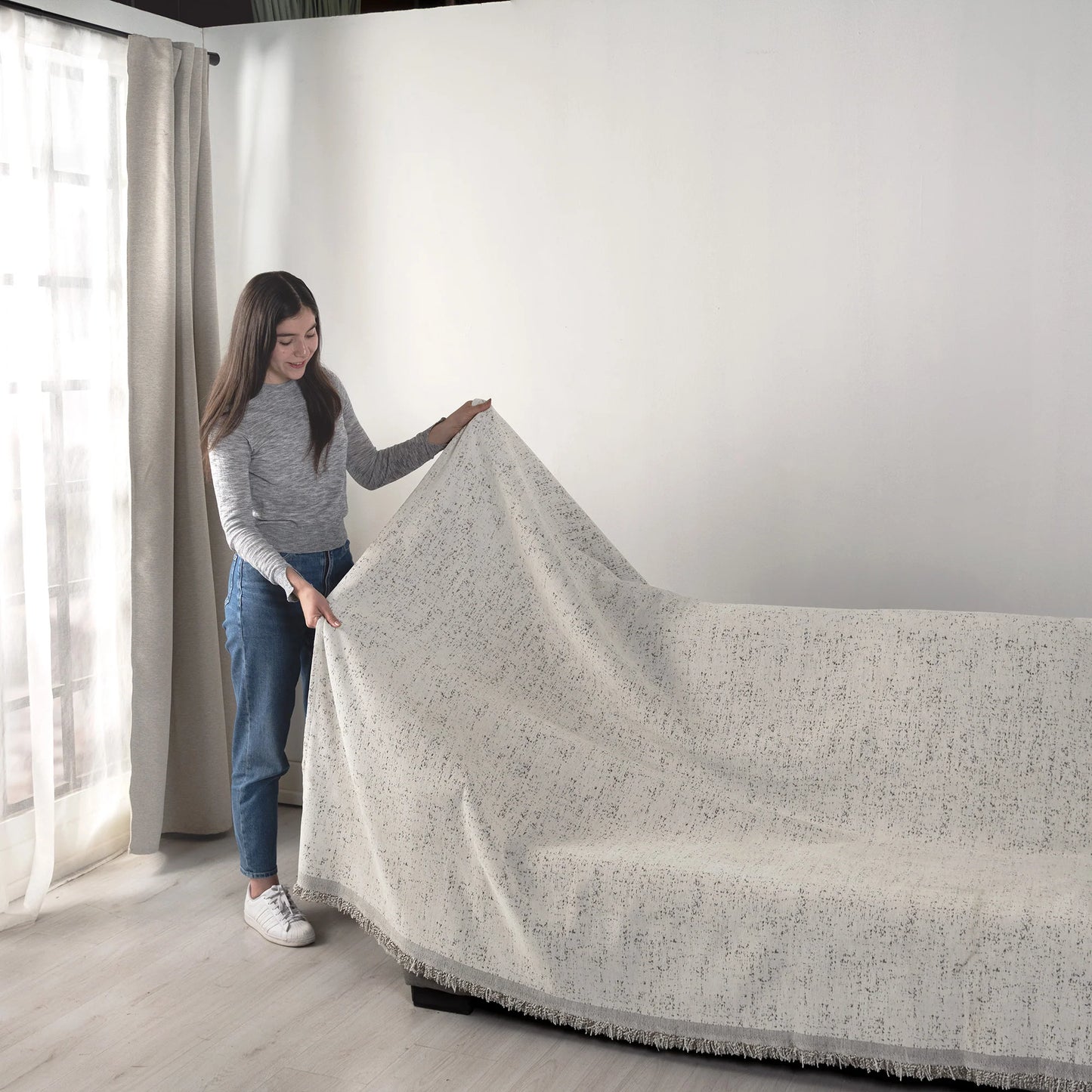 CUBIERTA DE SALA LOVESEAT LATTE