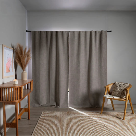 CORTINAS RAVENNA BLACKOUT LARGA LATTE