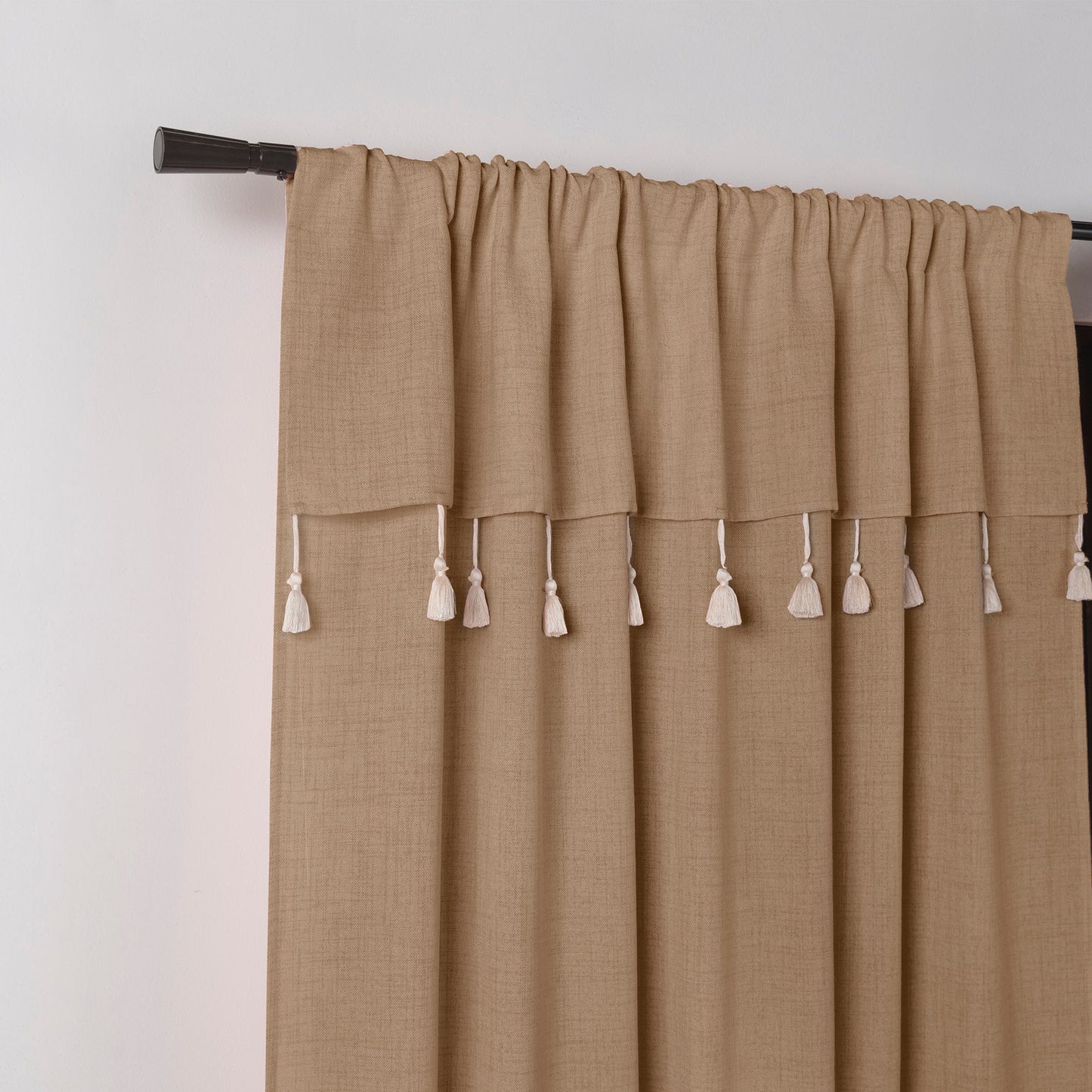 CORTINAS CRETA LARGA LATTE
