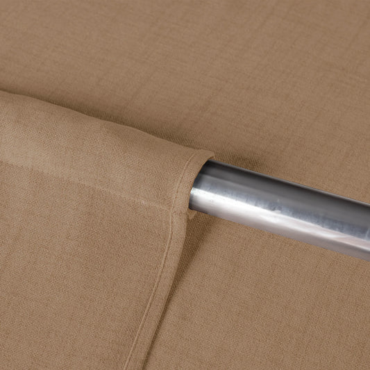 CORTINAS CRETA LARGA LATTE