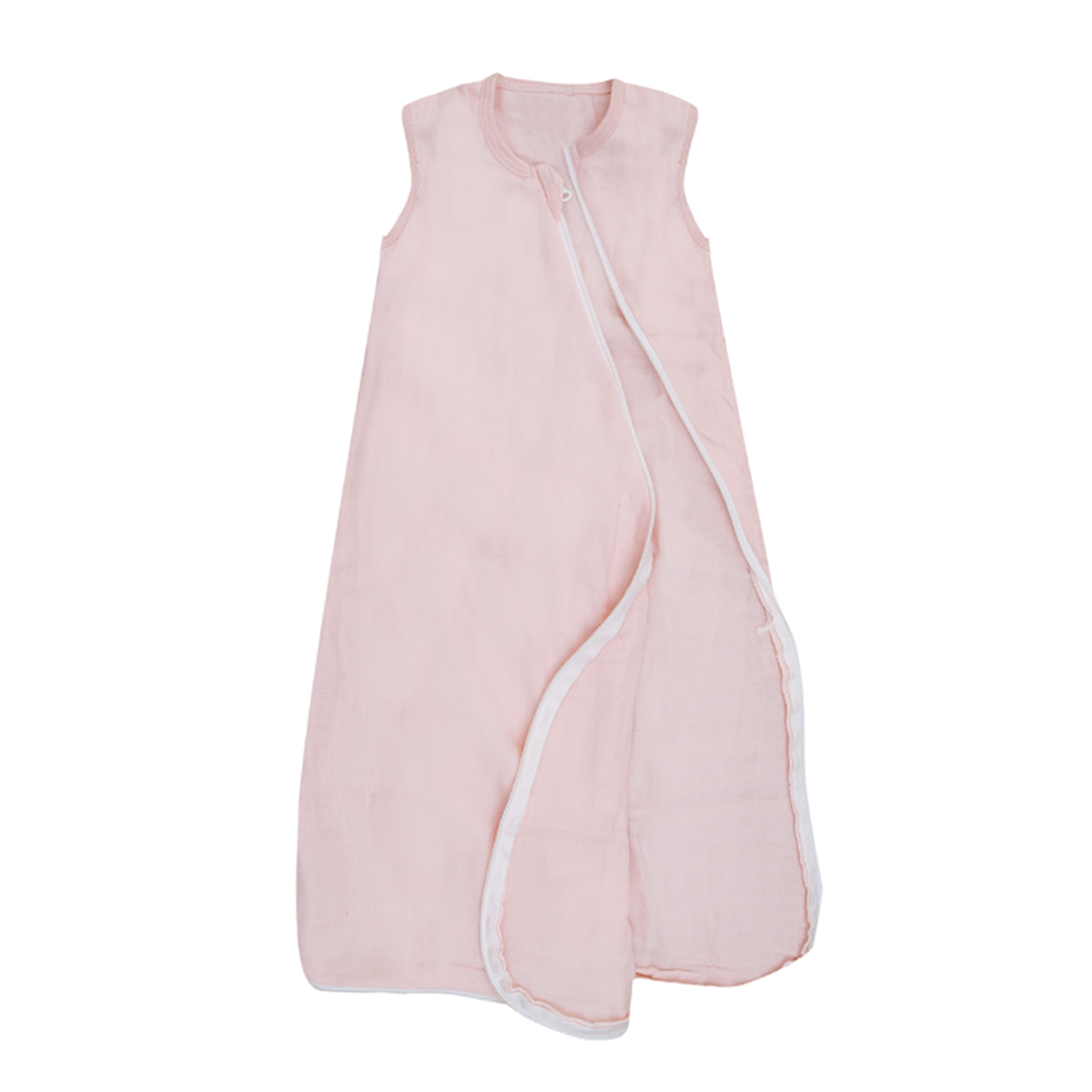 Saquito para dormir Rosa muselina algodón orgánico