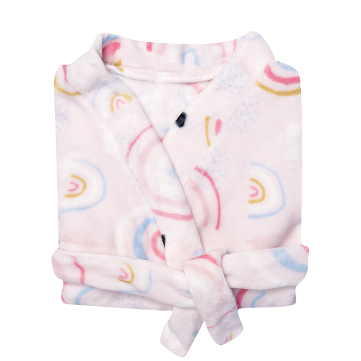 Bata supersoft de microfibra infantil Arcoiris