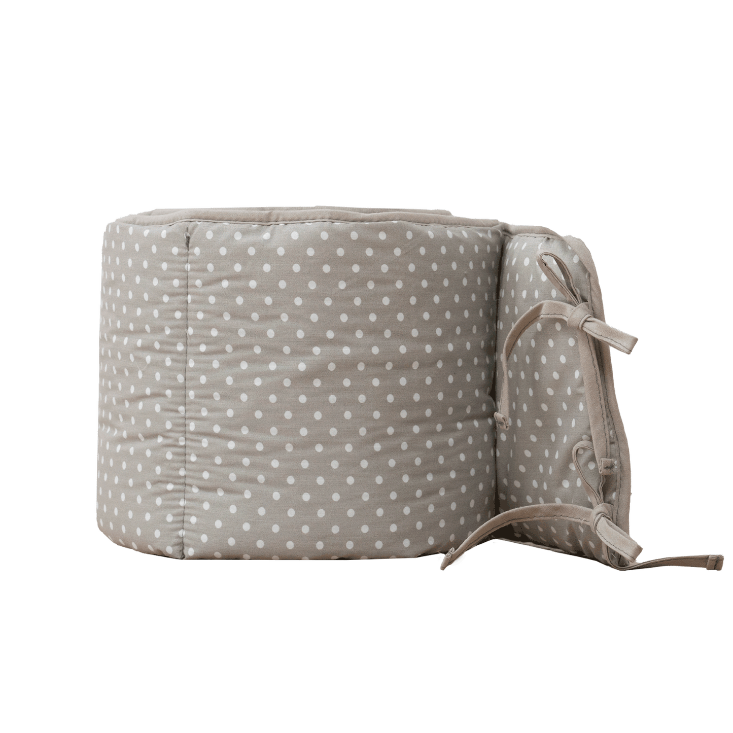Bumper protector para cuna Gris