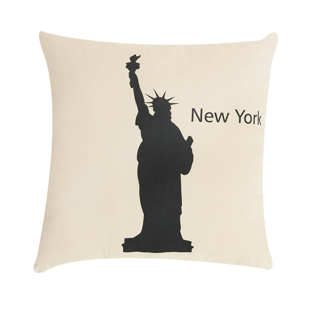 Cojín decorativo estampado NYC