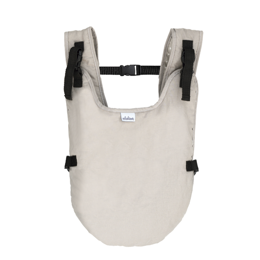 Cangurera portabebé ergonómica 0-9m Gris