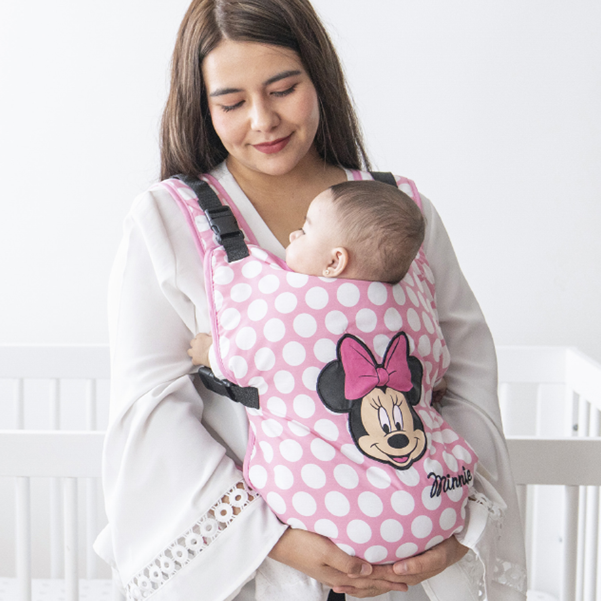 Cangurera portabebé ergonómica 0-9m Minnie