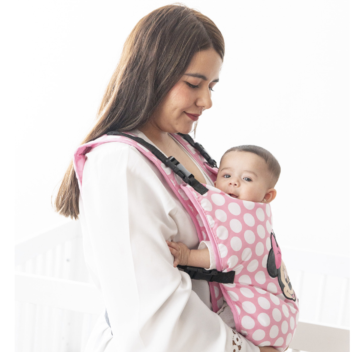 Cangurera portabebé ergonómica 0-9m Minnie