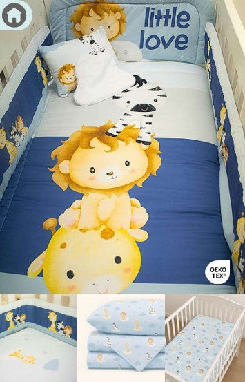 JGO EDREDÓN CUNA FUN 6PZAS