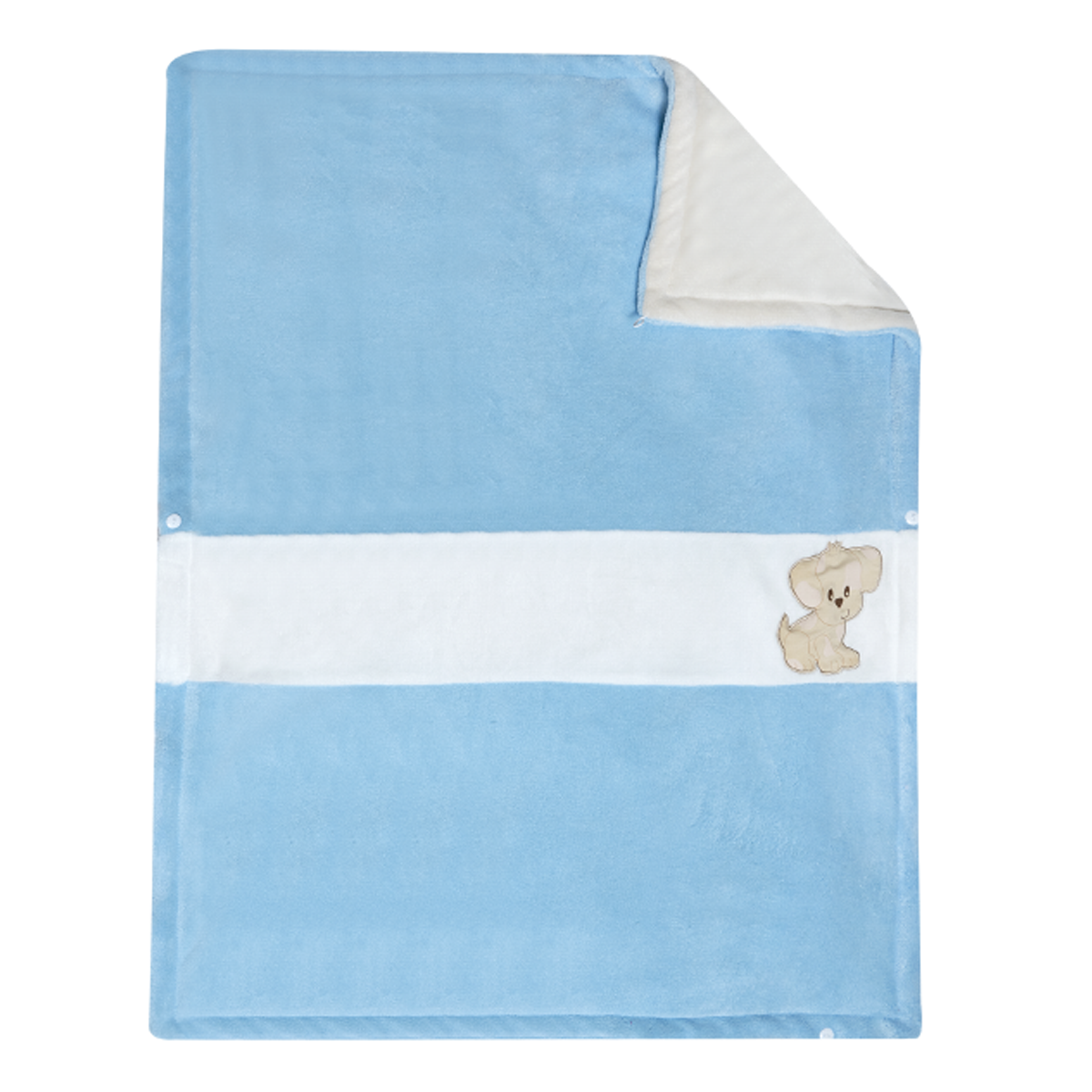 Chiqui sack cobertor saco para dormir bordado 2 en 1  Little Dog