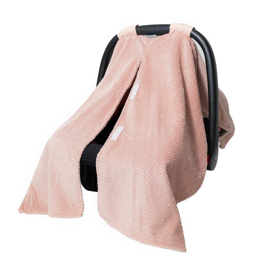 CUBRE PORTABEBÉ ULTRASOFT VELVET ROSE