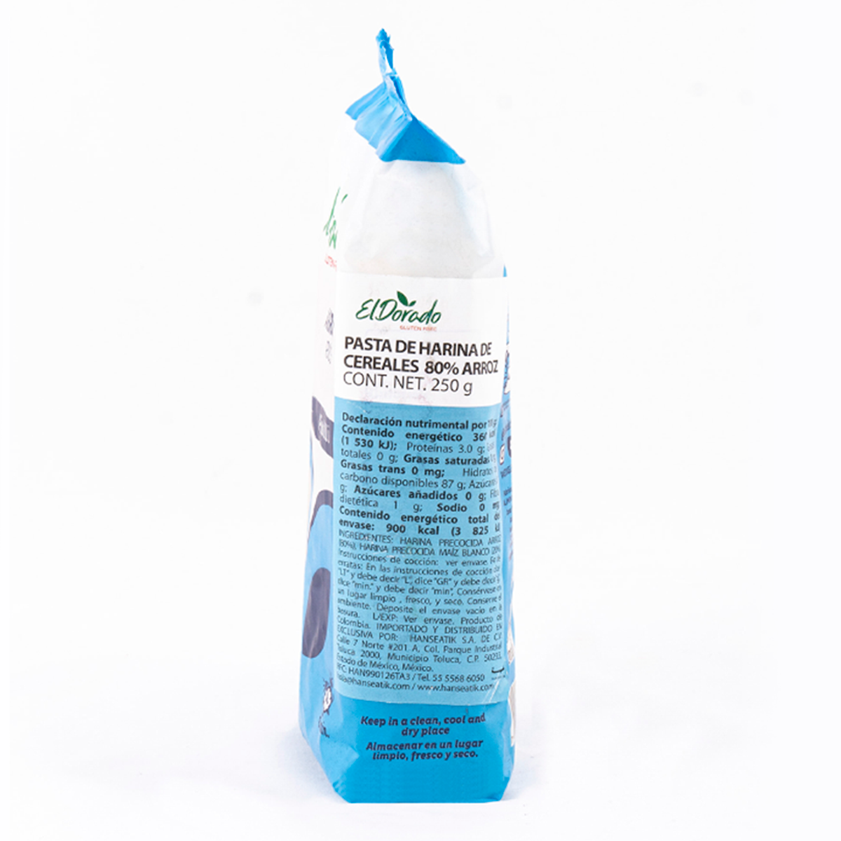 Fusilli de Arroz 250 grs Gluten Free