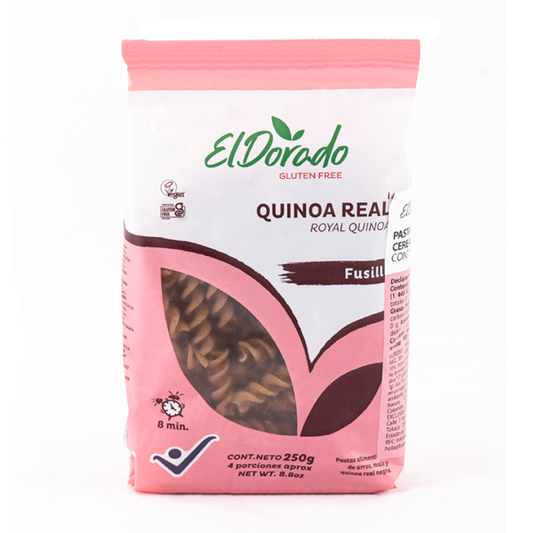 Fusilli De Quinoa 250 grs Gluten Free
