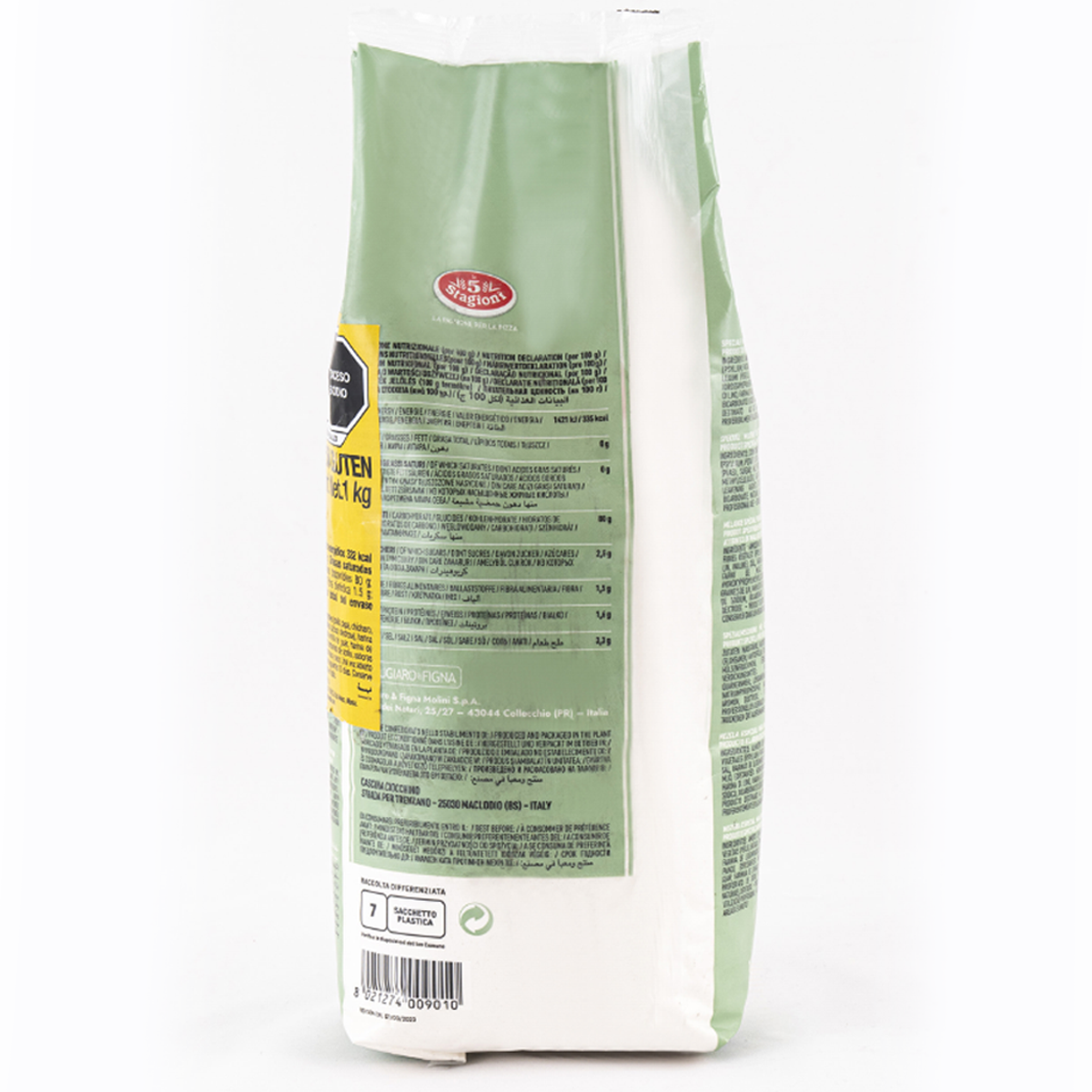 Harina 00 Pizza Napolitana 1 KG - 5 Stagioni