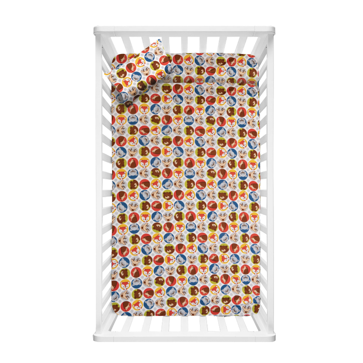 Juego de sábanas de camiseta para cuna Friends