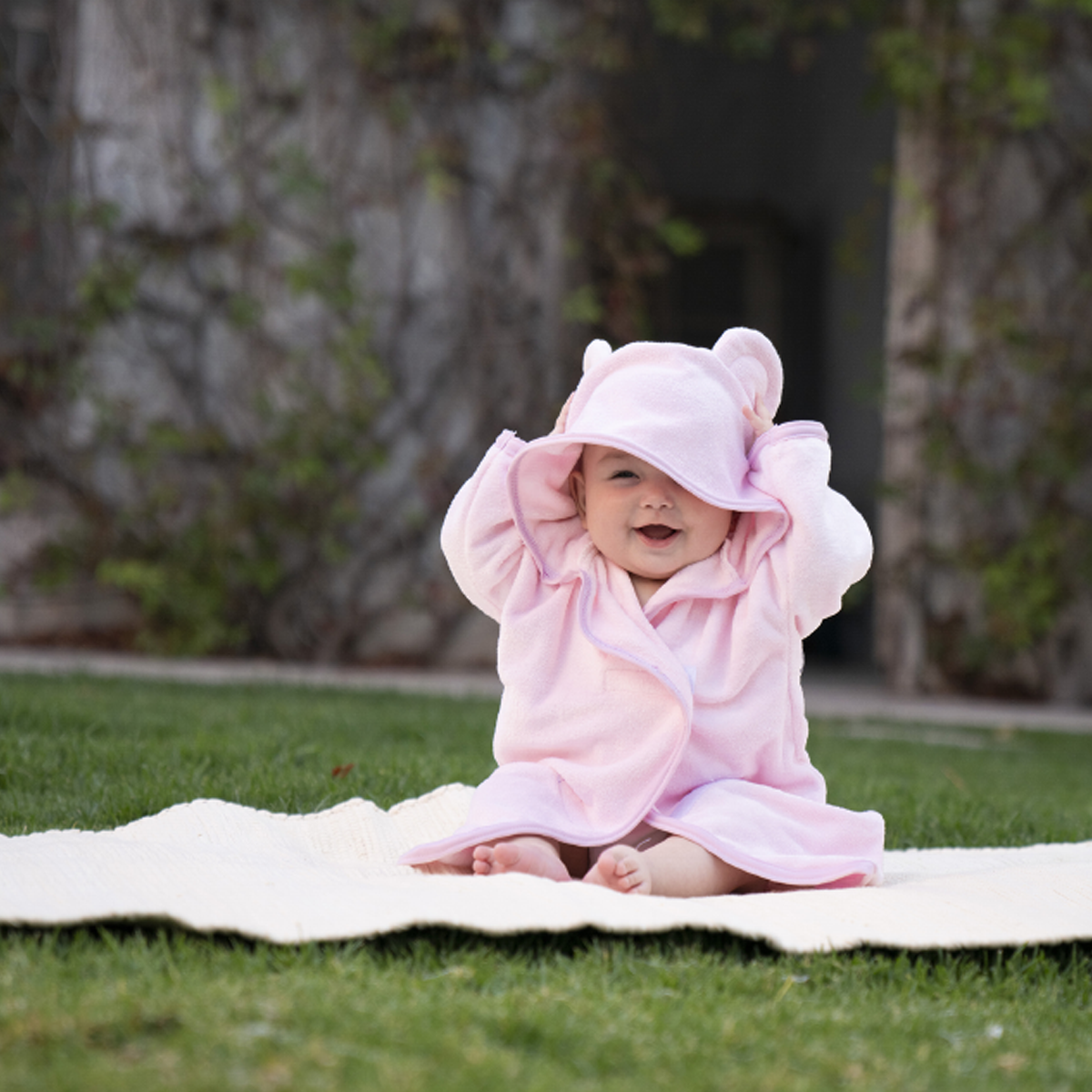 Mi primera batita ultrasuave para bebé Rosa