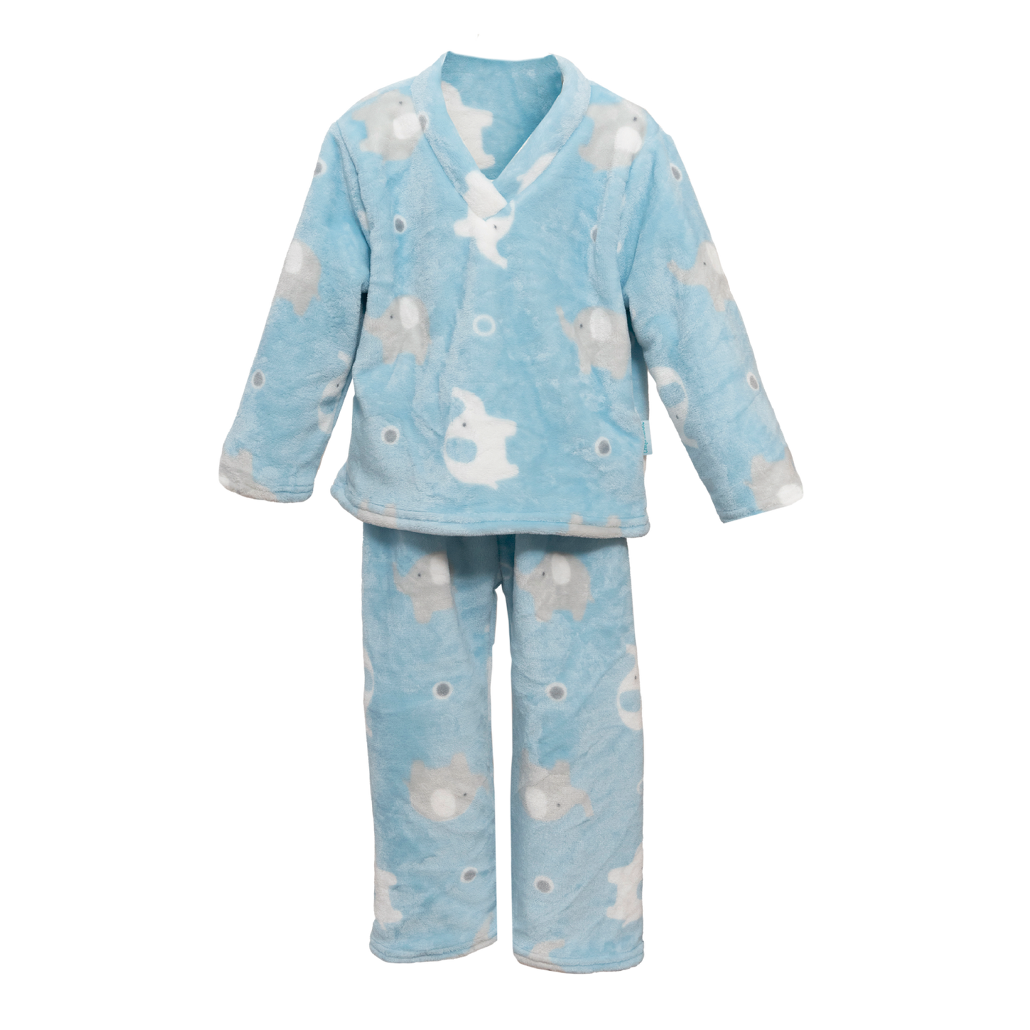 Pijama ultrasuave de microfibra para niño (2 piezas) Elephant