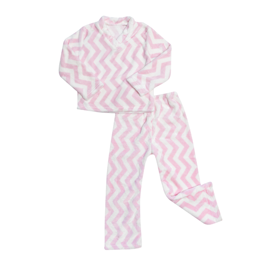 Pijama ultrasuave de microfibra para niña (2 piezas) Candy