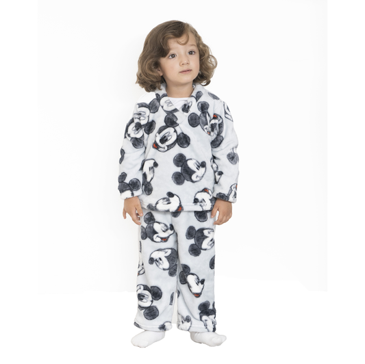 Pijama ultrasuave de microfibra para niña (2 piezas) Classic Mickey