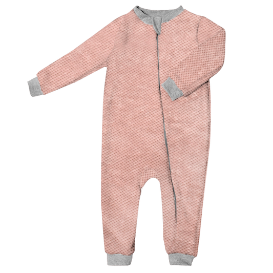 PIJAMITA VELVET ROSE 1-2 A (MAMELUCO)