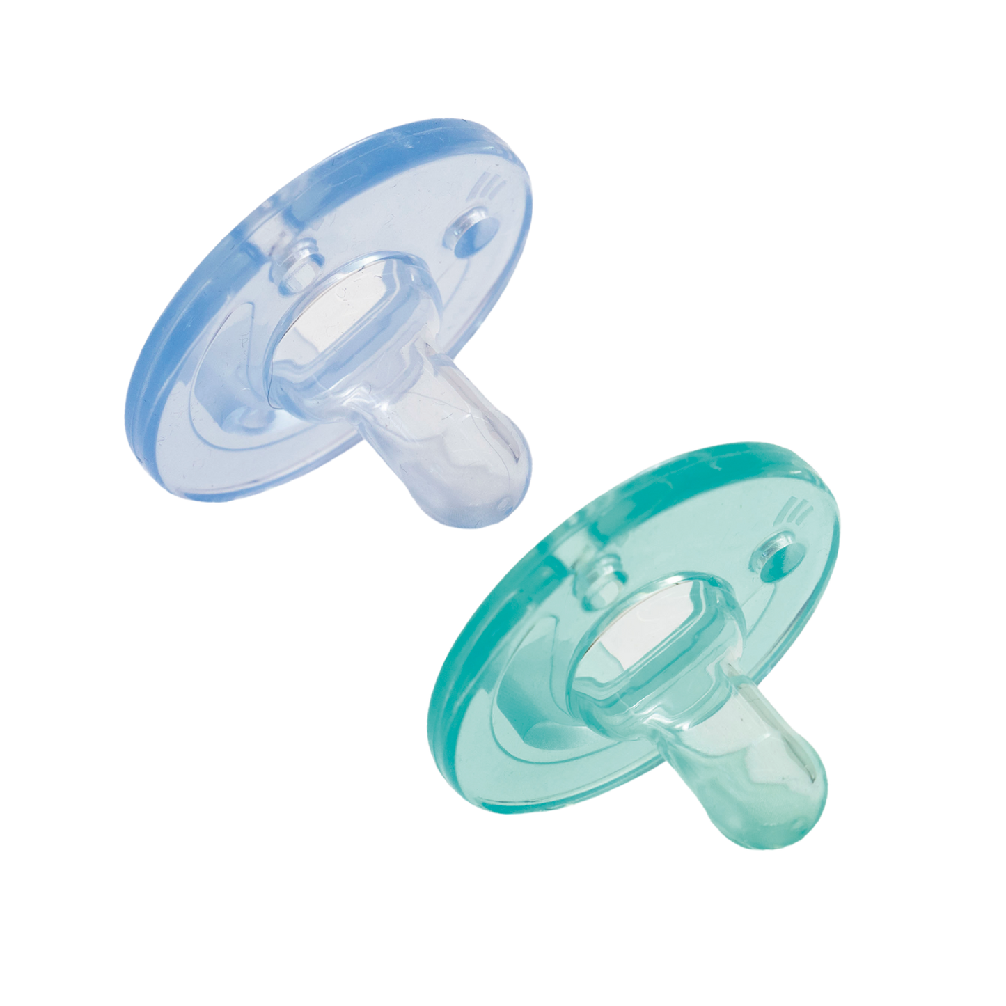 Set 2 chupones Azul y verde