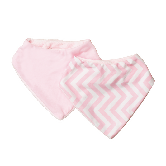 Set de baberos Rosa