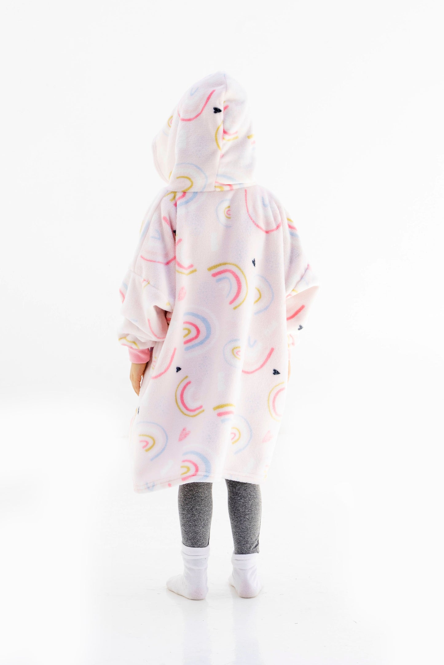 Sudadera cobija afelpada Arcoiris 4-8 años