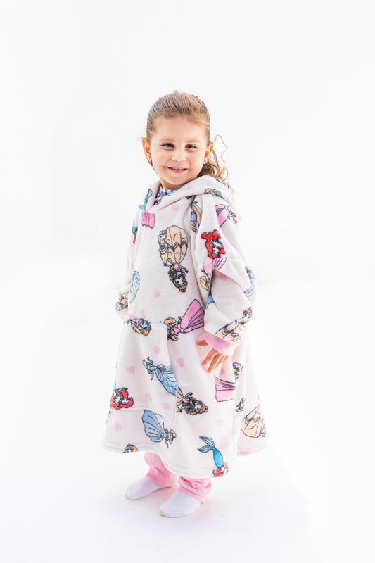 Sudadera cobija afelpada Disney Princess 4-8 años