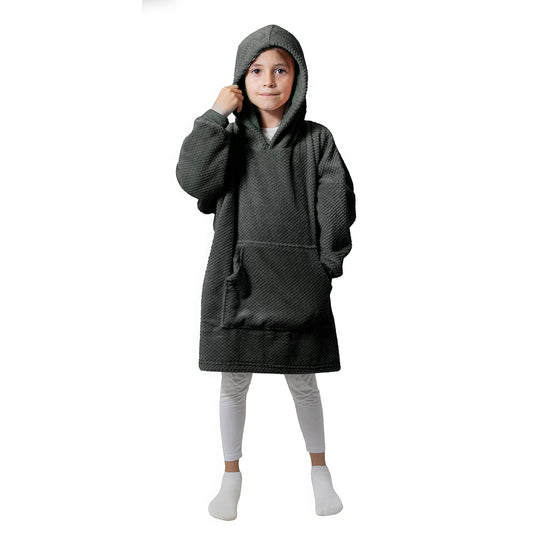 SUDADERA COBIJA AFELPADA 4-8 VELVET GRAY