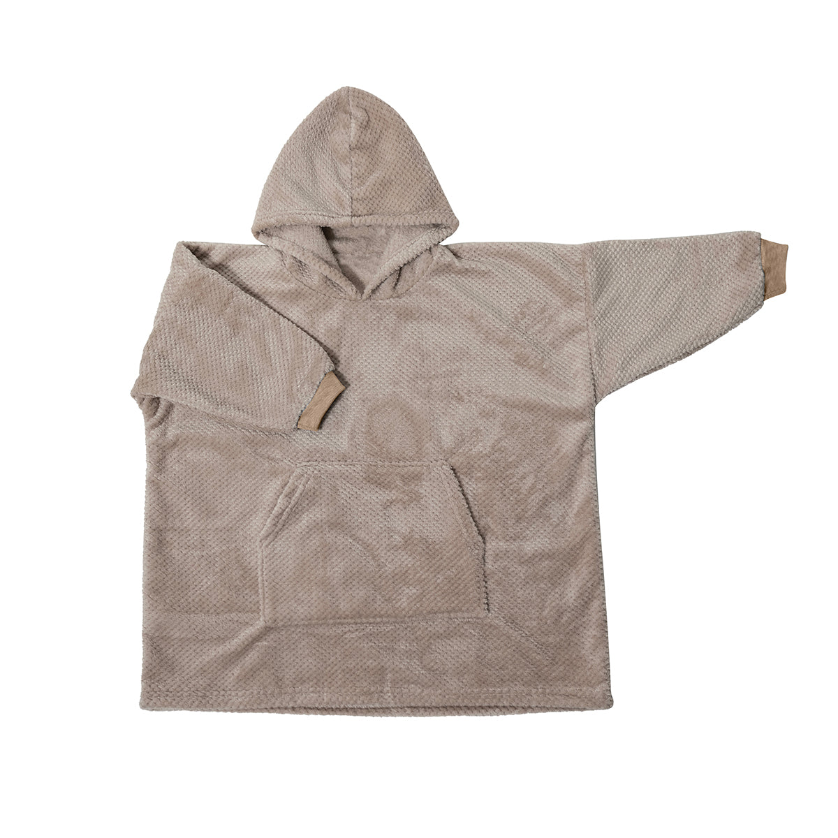 SUDADERA COBIJA AFELPADA 4-8 VELVET GREIGE