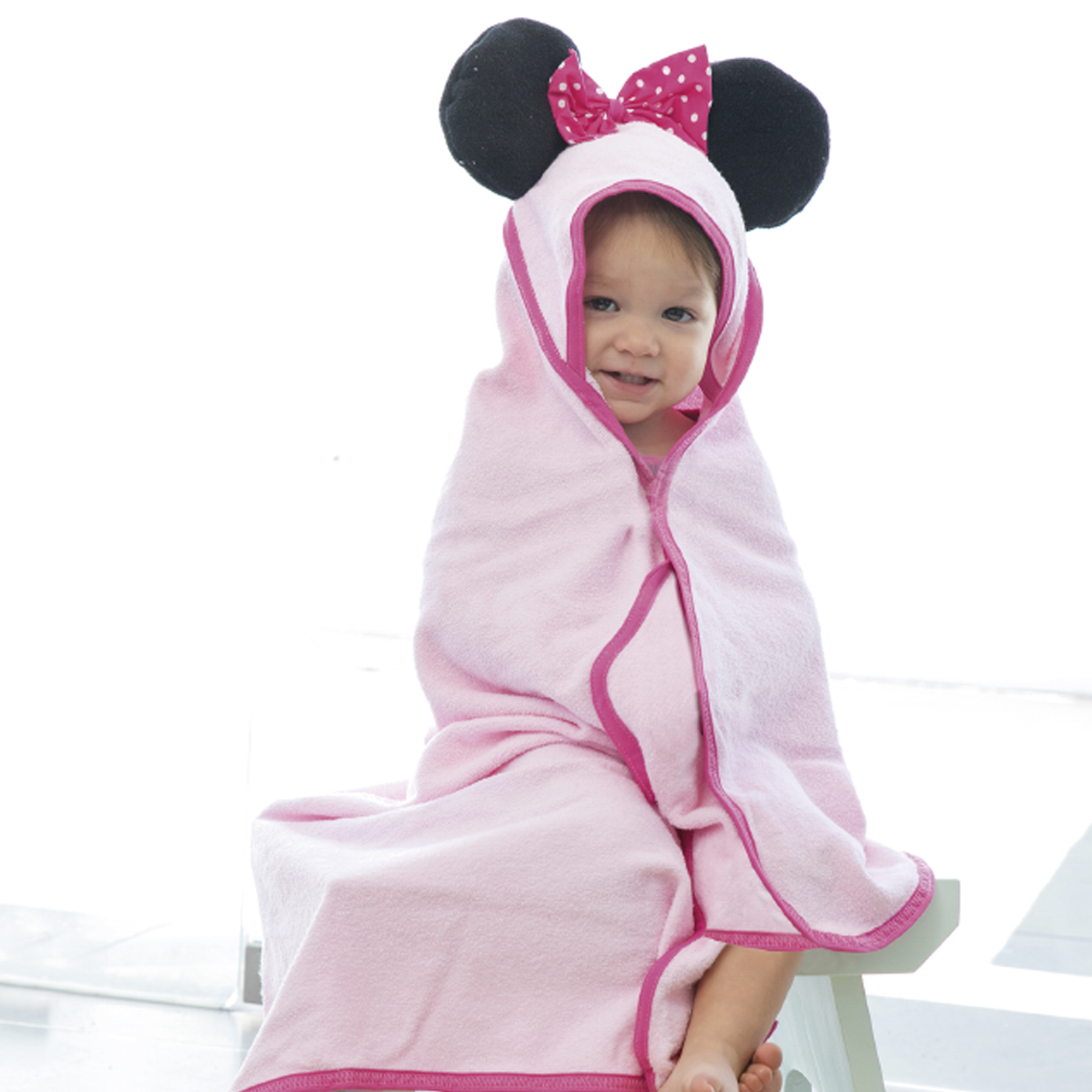 Toallita de baño ultrasuave para bebé unitalla Minnie