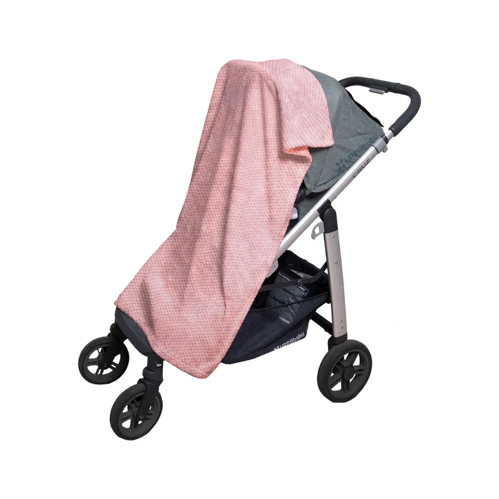 COBERTOR LIGERO VIAJERO VELVET ROSE